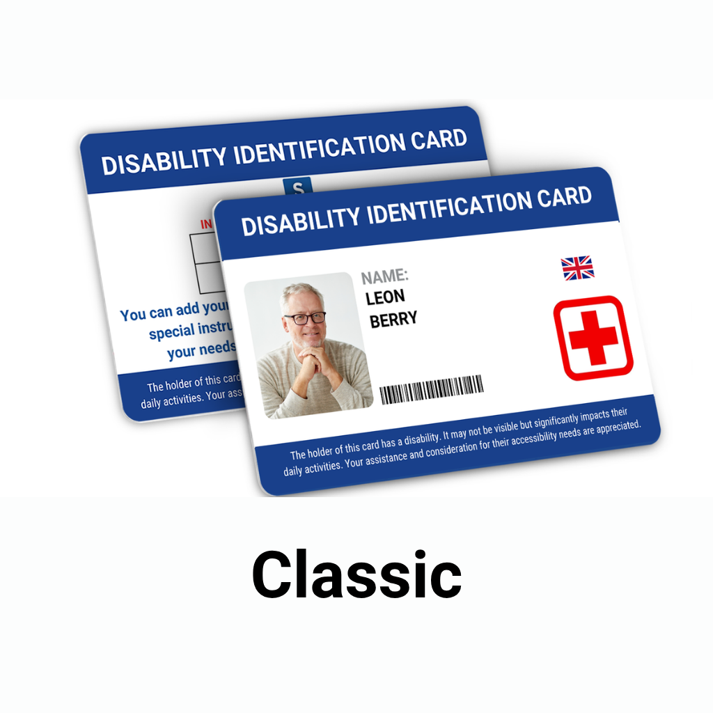 Disability Identification Card for Daily Assistance & Medical Support